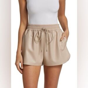NWOT A.L.C. Rex vegan leather shorts small